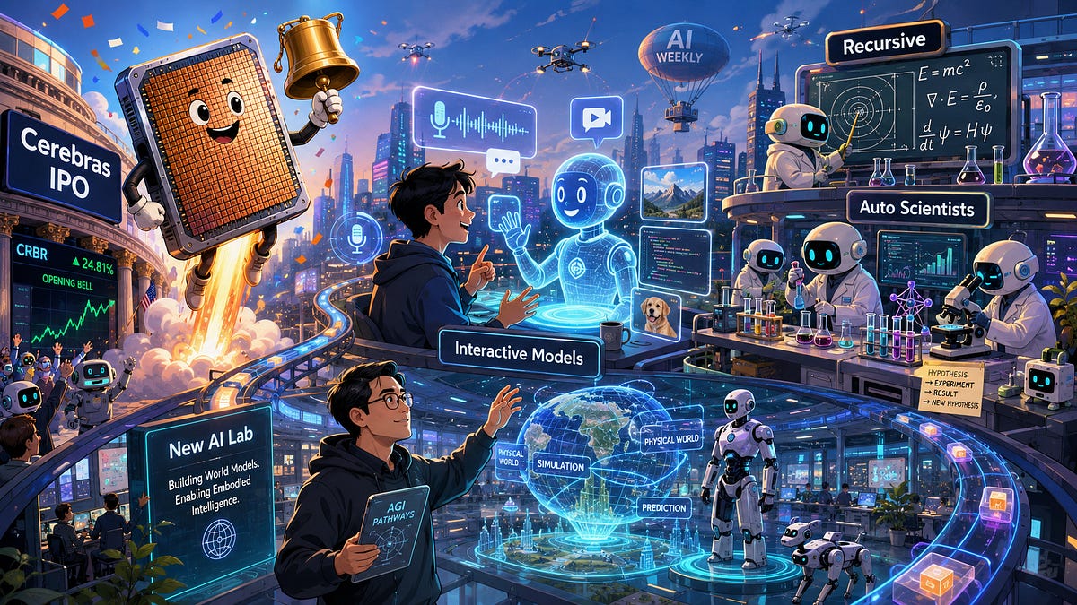 The Sequence Radar #861: Last Week in AI: IPOs, Interactive Models, and Recursive Dreams