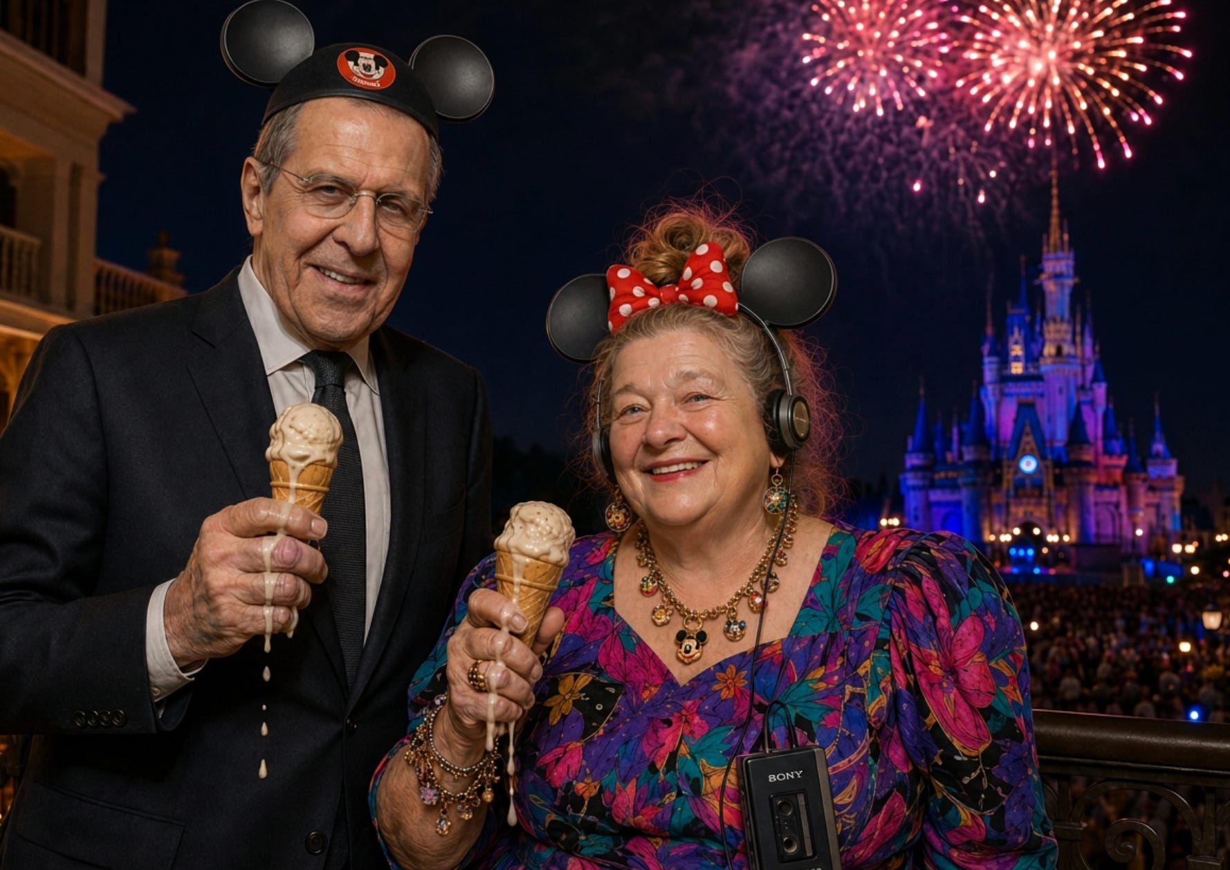 Blackmail. Drugs. Murder. Disney?