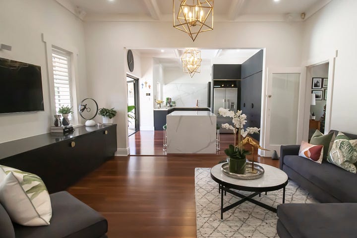 a luxury kitchen in Adelaide designed by Plush Design Interiors