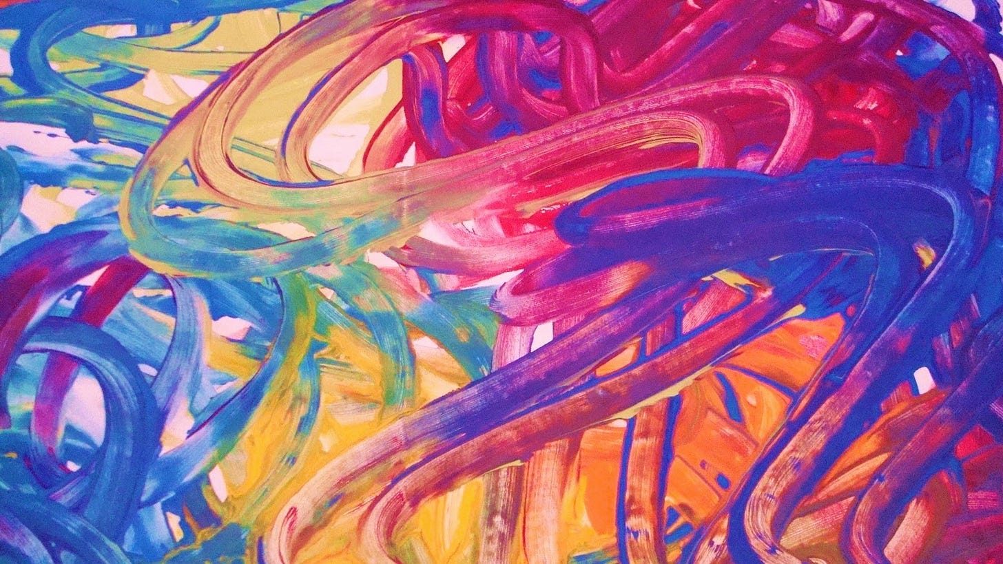 Finger Painting - Introduction to the Visual Arts