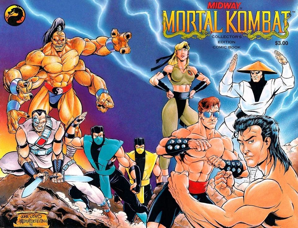 Mortal Kombat Comics (Midway) | Mortal Kombat Wiki | Fandom