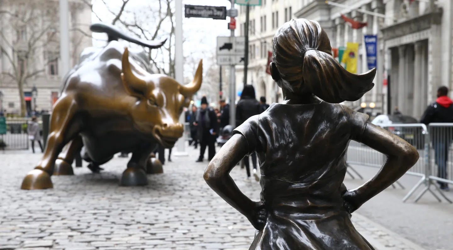 Wall Street's Charging Bull Is Moving | Fortune