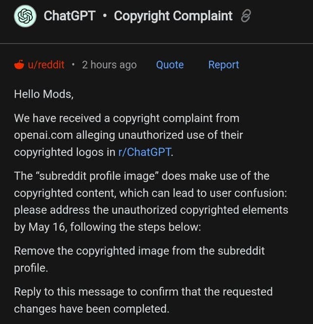 r/ChatGPT - 👍