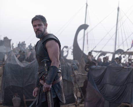 Matt Damon in The Odyssey. Matt Damon in The Odyssey.