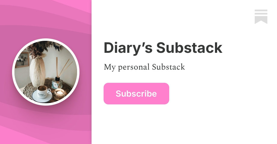 Diary’s Substack | The Monday Reset Stack | Substack