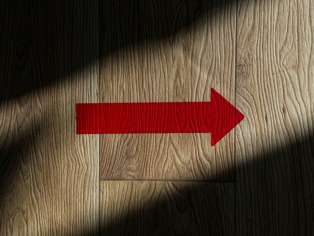 red and white x sign