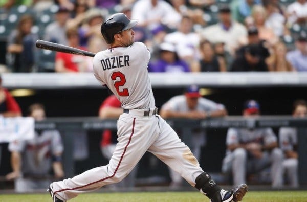 brian dozier top man winner twins american league mlb 2015
