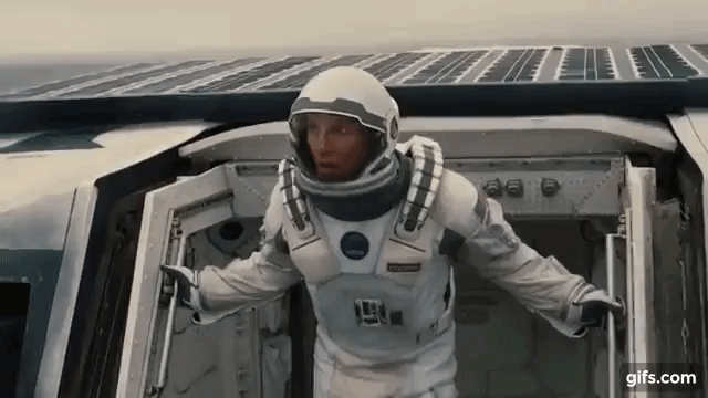 Interstellar - Waves Scene 1080p HD animated gif
