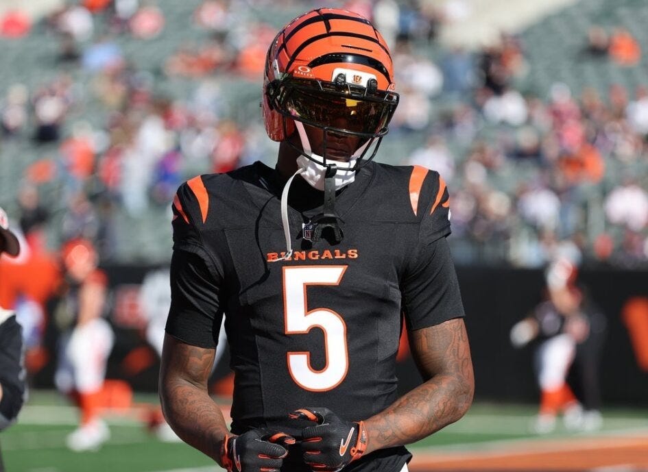 Bengals WR Tee Higgins clears protocol, set to face Bills - Field Level  Media - Professional sports content solutions | FLM