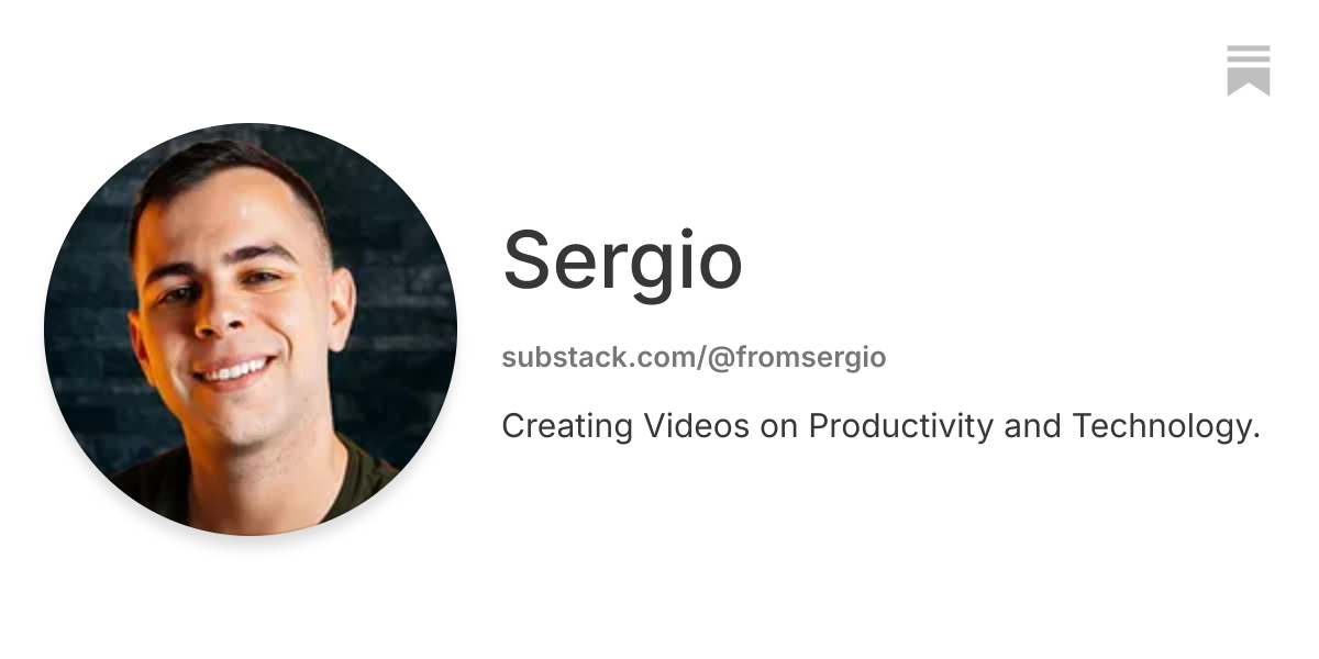 Sergio | Substack