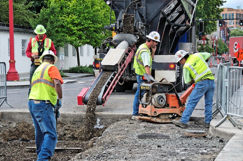 Downtown Street and Bus Stop Repairs Downtown Street and Bus Stop Repairs