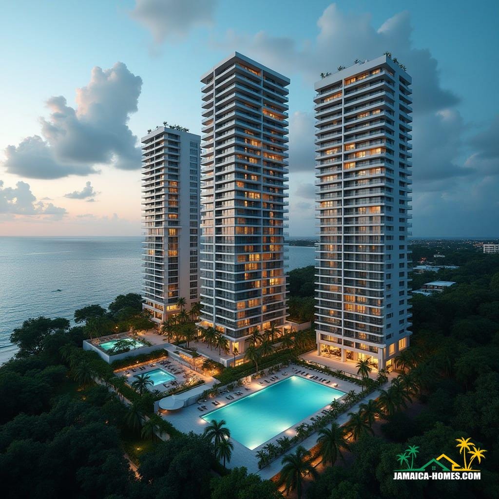 Luxury real estate scheme in jamaica caribbean