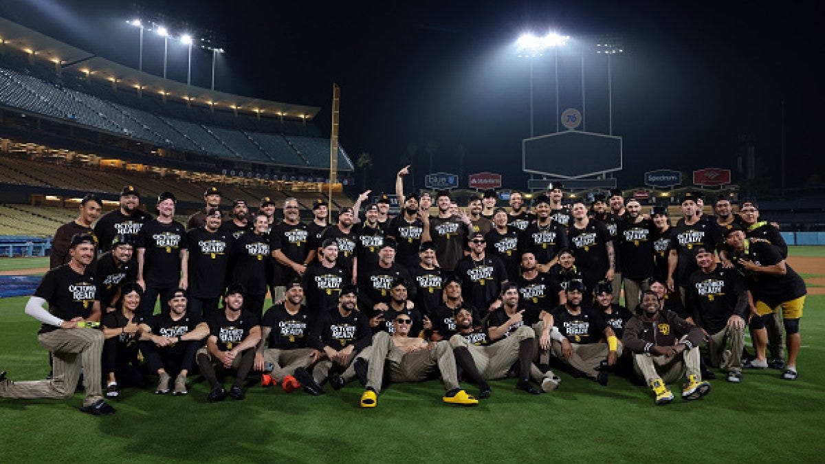 Los Angeles Dodgers news: Padres turn triple play to clinch playoff spot  with 4-2 win over Dodgers – NBC Los Angeles