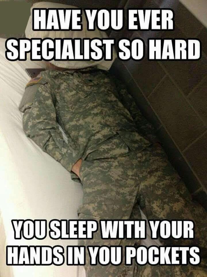 May be an image of text that says 'HAVE YOU EVER SPECIALIST SO HARD YOU SLEEP WITH YOUR HANDS IN YOU POCKETS'
