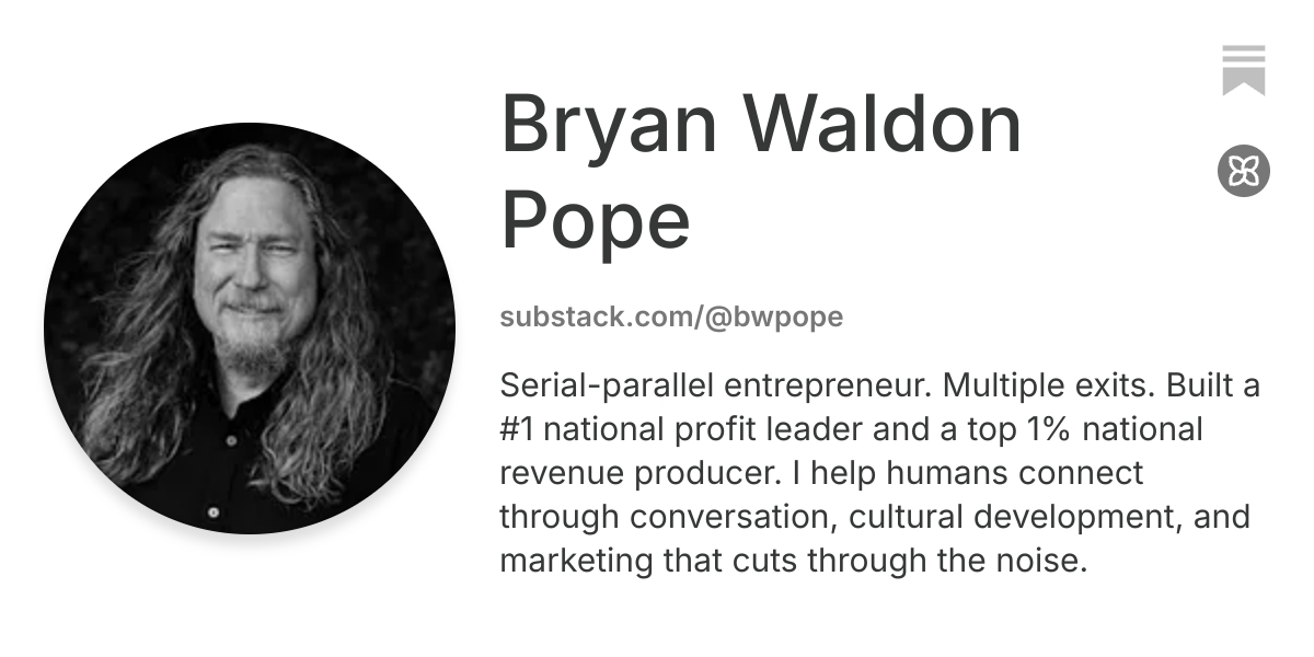 Bryan Waldon Pope | Substack
