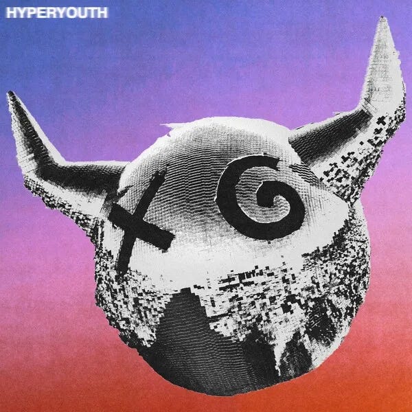 Cover art for HYPERYOUTH by Joey Valence & Brae