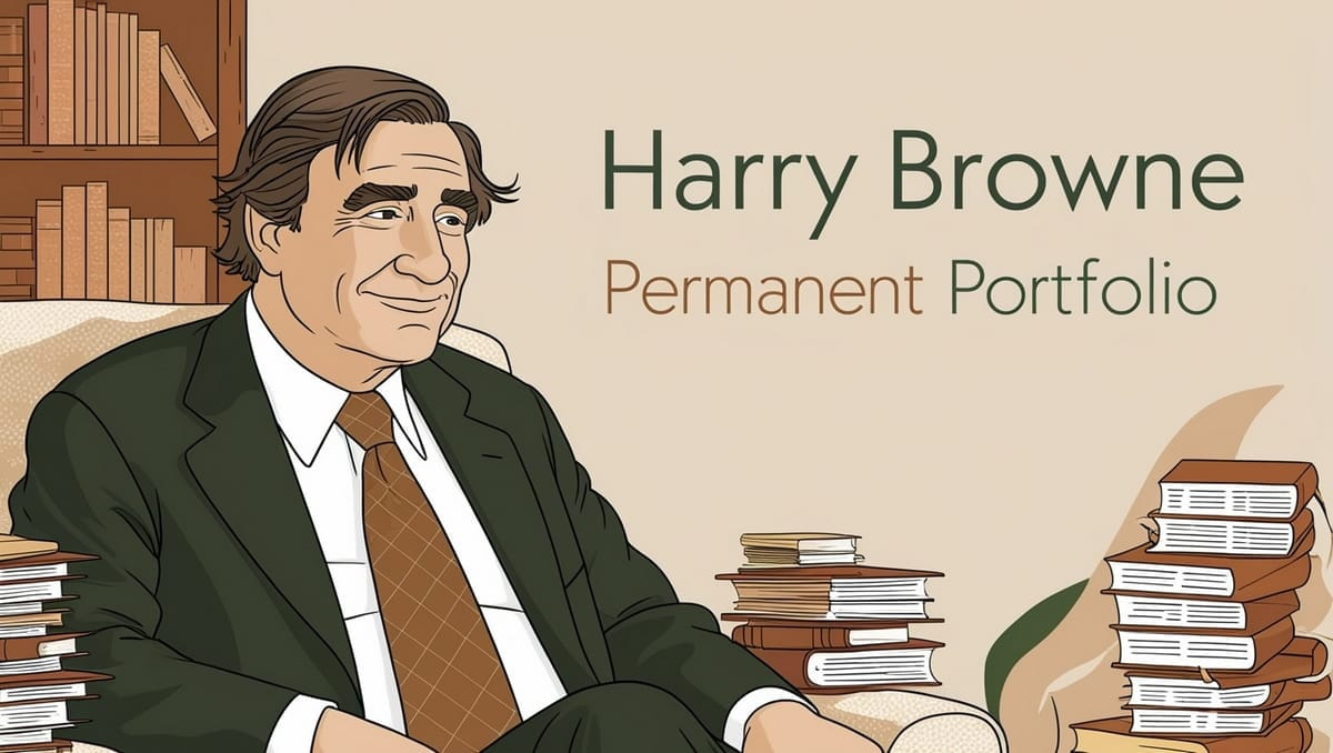 Construction du portefeuille permanent d'Harry Browne avec uniquement des ETF UCITS.