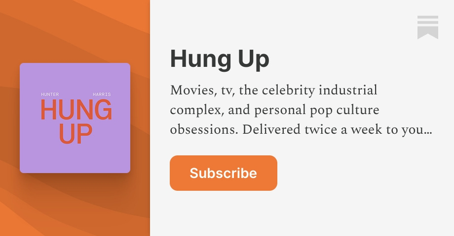 Hung Up | Hunter Harris | Substack