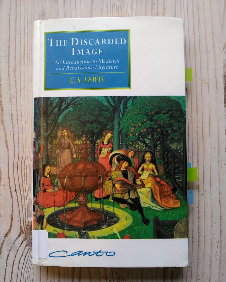 An 'Discarded' library copy of 'The Discarded Image' by C.S. Lewis
