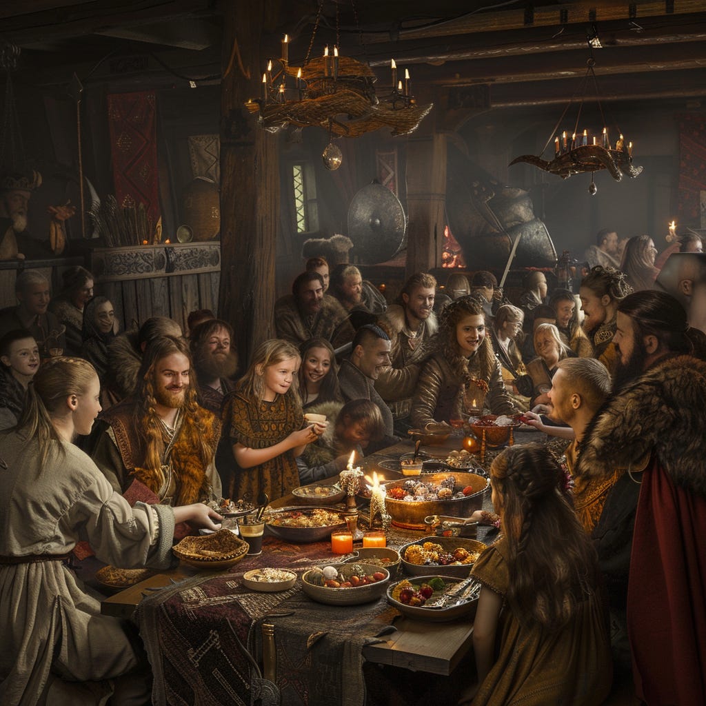 Viking Feasts and Celebrations - Viking Times