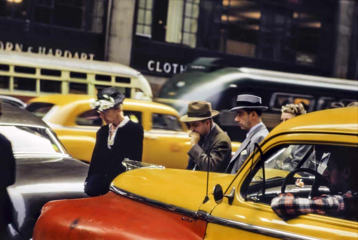 Untitled, New York, 1952 by Ernst Haas Untitled, New York, 1952 by Ernst Haas