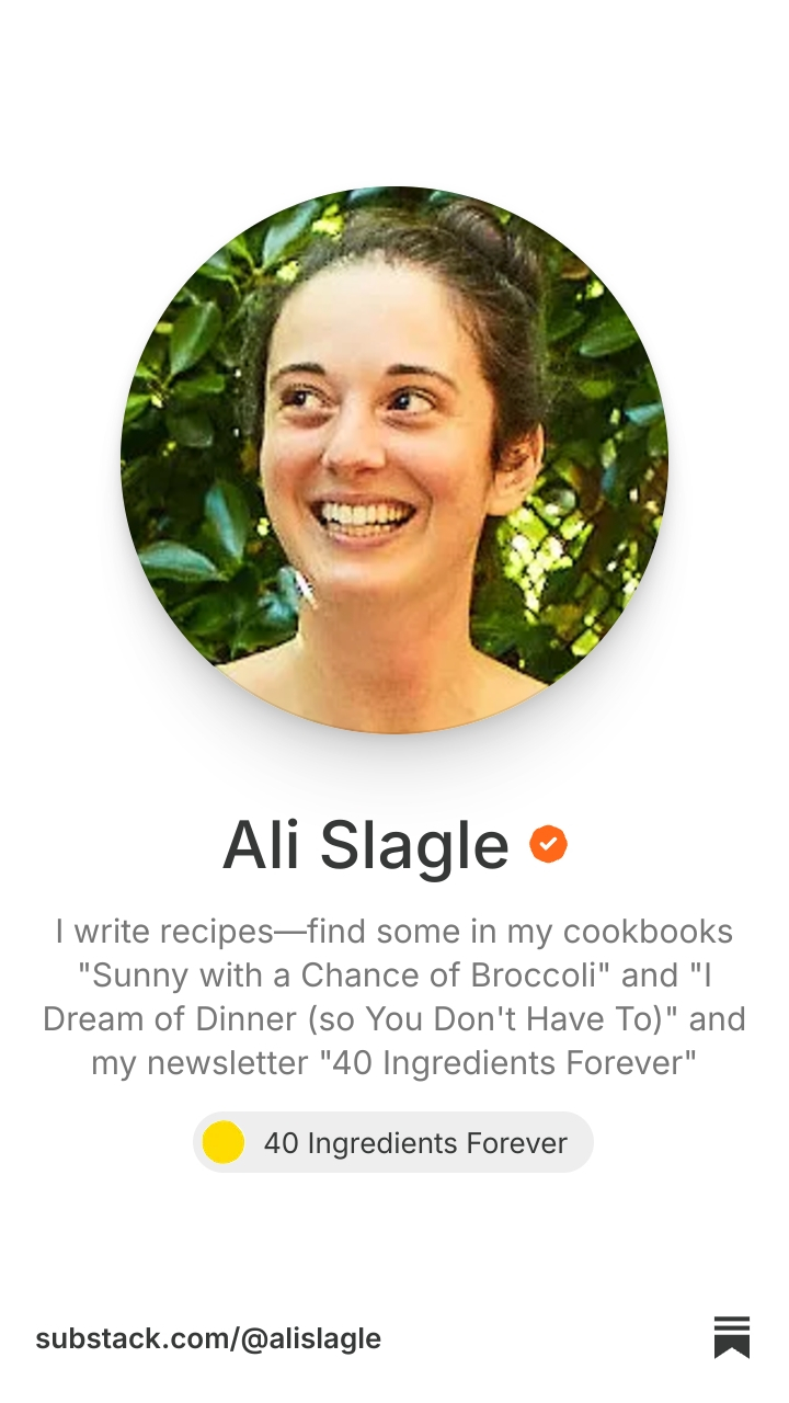 Ali Slagle | Substack