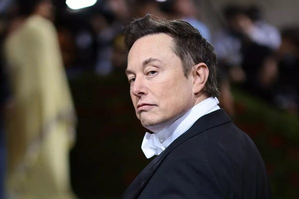 Elon Musk. Source: The Verge, 2 June 2022