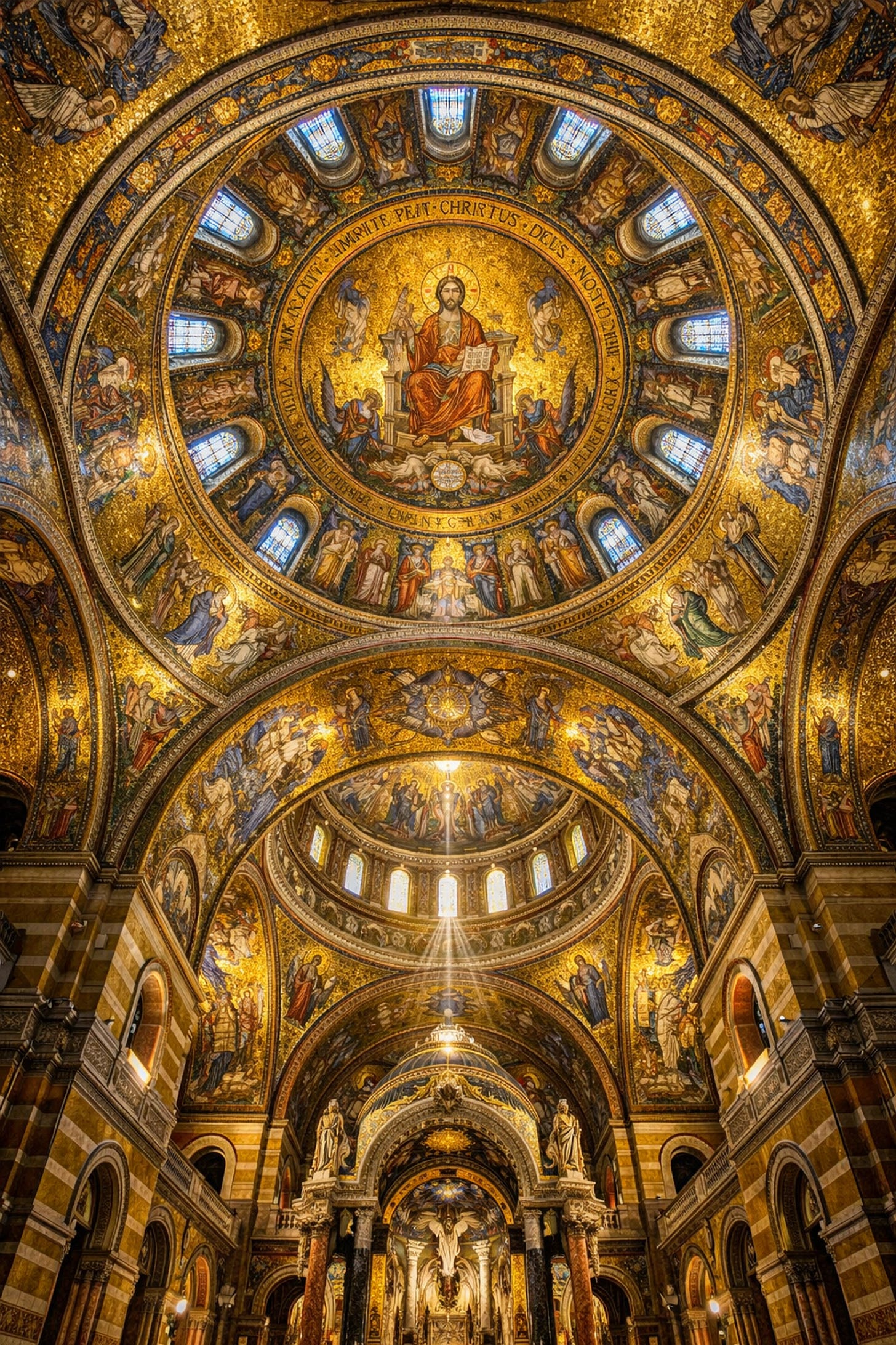 Intricate gold mosaics inside the Cathedral Basilica of St. Louis, known as the Rome of the West | Dr. Marcus Peter