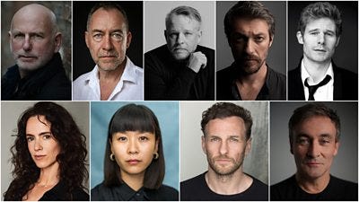 A collage of headshots featuring the cast of Vigil series 3 A collage of headshots featuring the cast of Vigil series 3