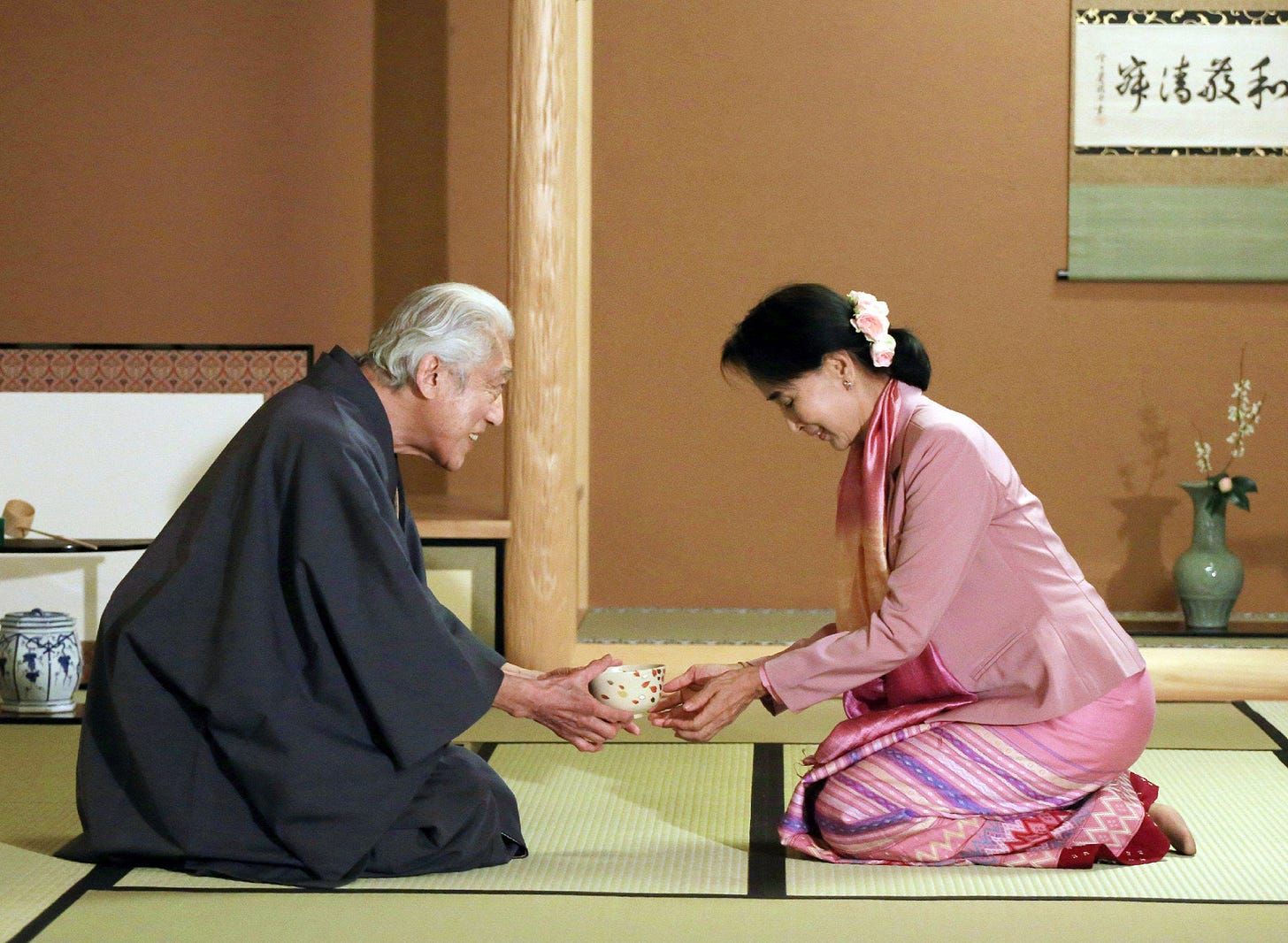 In The Japanese Tea Ceremony, Politics Are Served With Every Cup : The Salt  : NPR