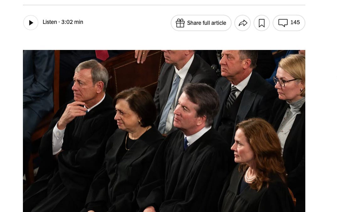 Trump Attends Supreme Court on Birthright Citizenship