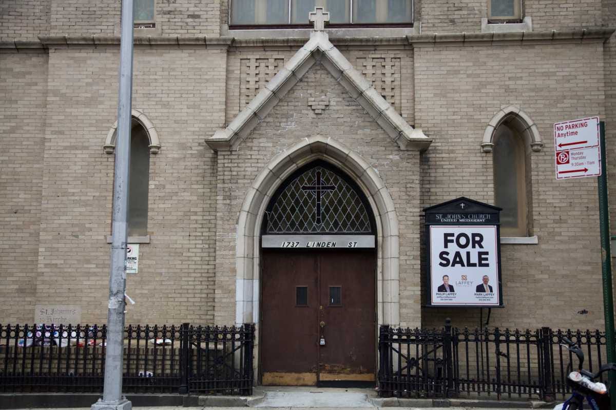 A 'for sale' sign on a Ridgewood church with plenty of history: Our Neighborhood, The Way it Was – QNS A 'for sale' sign on a Ridgewood church with plenty of history: Our Neighborhood, The Way it Was – QNS