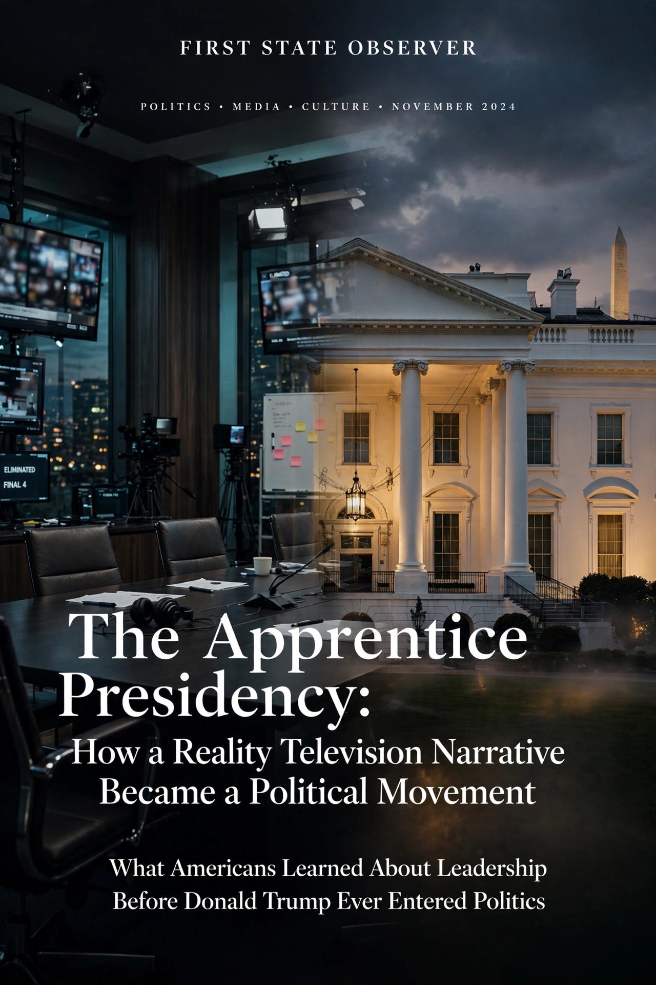The Apprentice Presidency: How a Reality Television Narrative Became a ...
