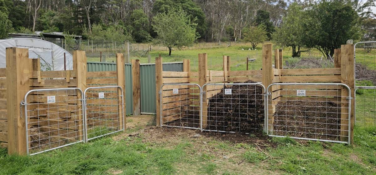 compost bays
