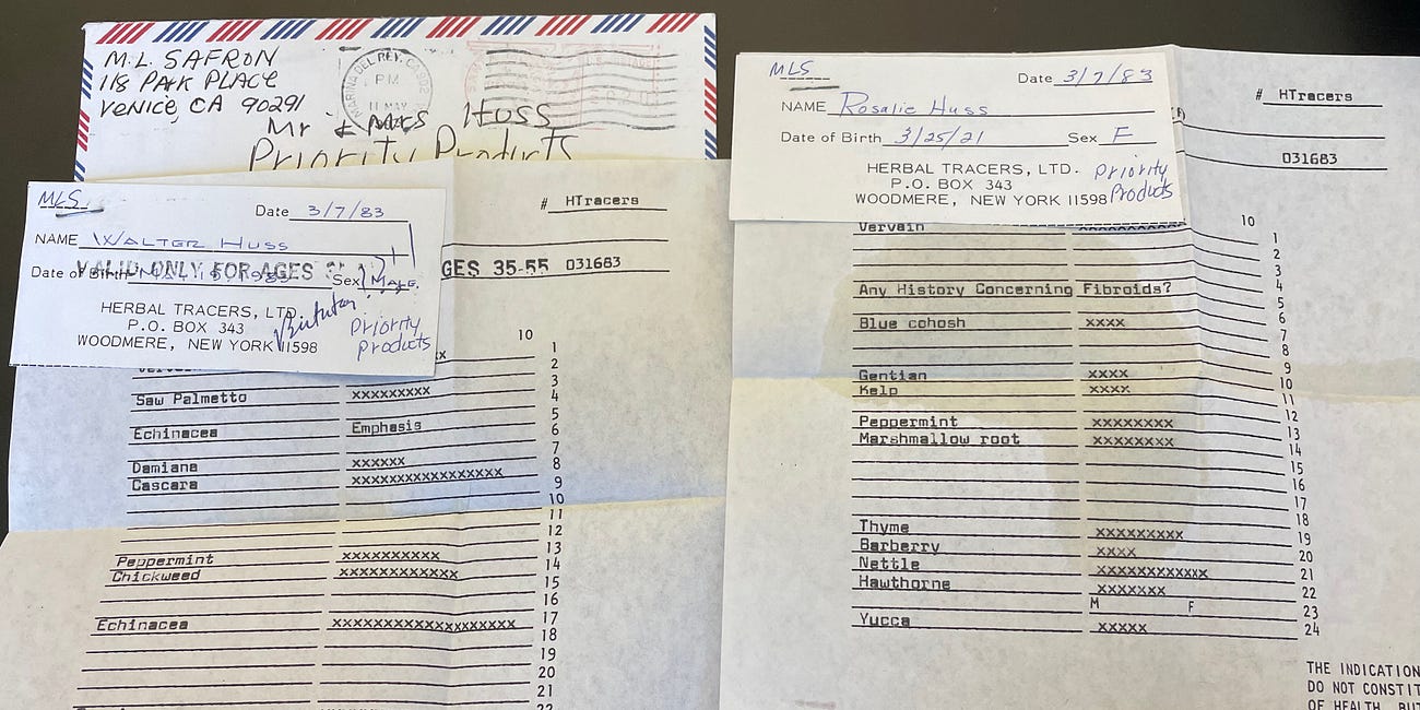 Sending Spit to Ms. Safron