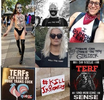 Outspoken Women on X: "Why have women's banners saying TWs are men (fact)  been seized by the police in case they cause offence, while men are allowed  to parade around with posters