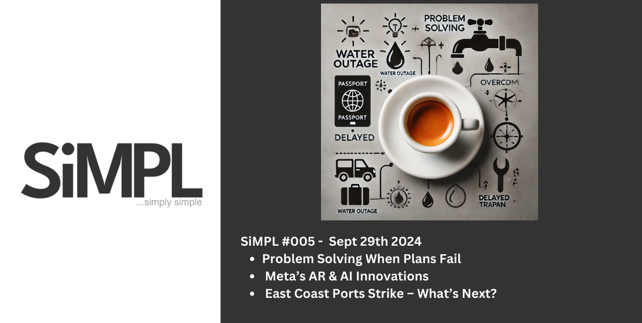 SiMPL #005 Always Plan for Failure – Plans Will Fail!