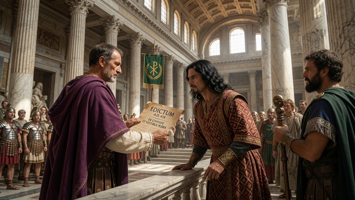 Why Rome Banned Long Hair in the Year 416 Why Rome Banned Long Hair in the Year 416