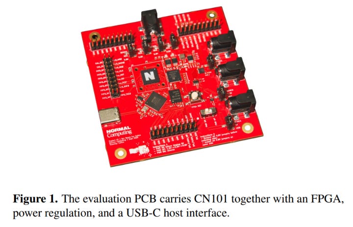 CN101 - A Digital Thermodynamic Computer for Generative AI