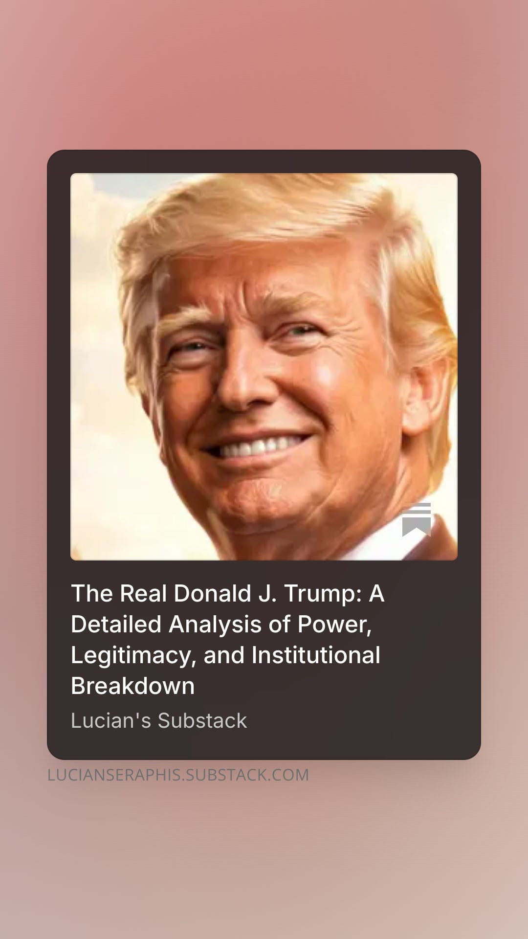 The Real Donald J. Trump: A Detailed Analysis of Power, Legitimacy, and ...