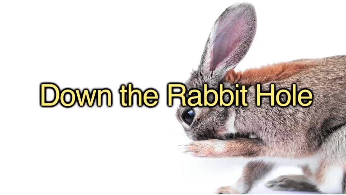Falling 'Down the Rabbit Hole'