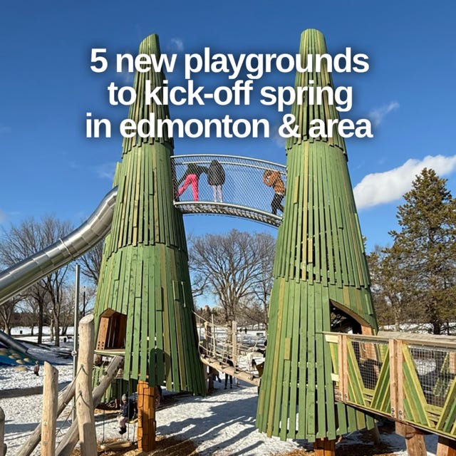 Springtime Playground 5 NEW Playgrounds to kick off Spring!