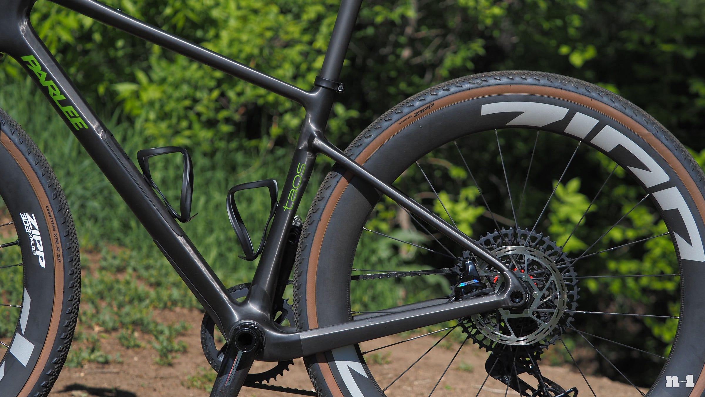 Parlee Taos gravel bike rear triangle