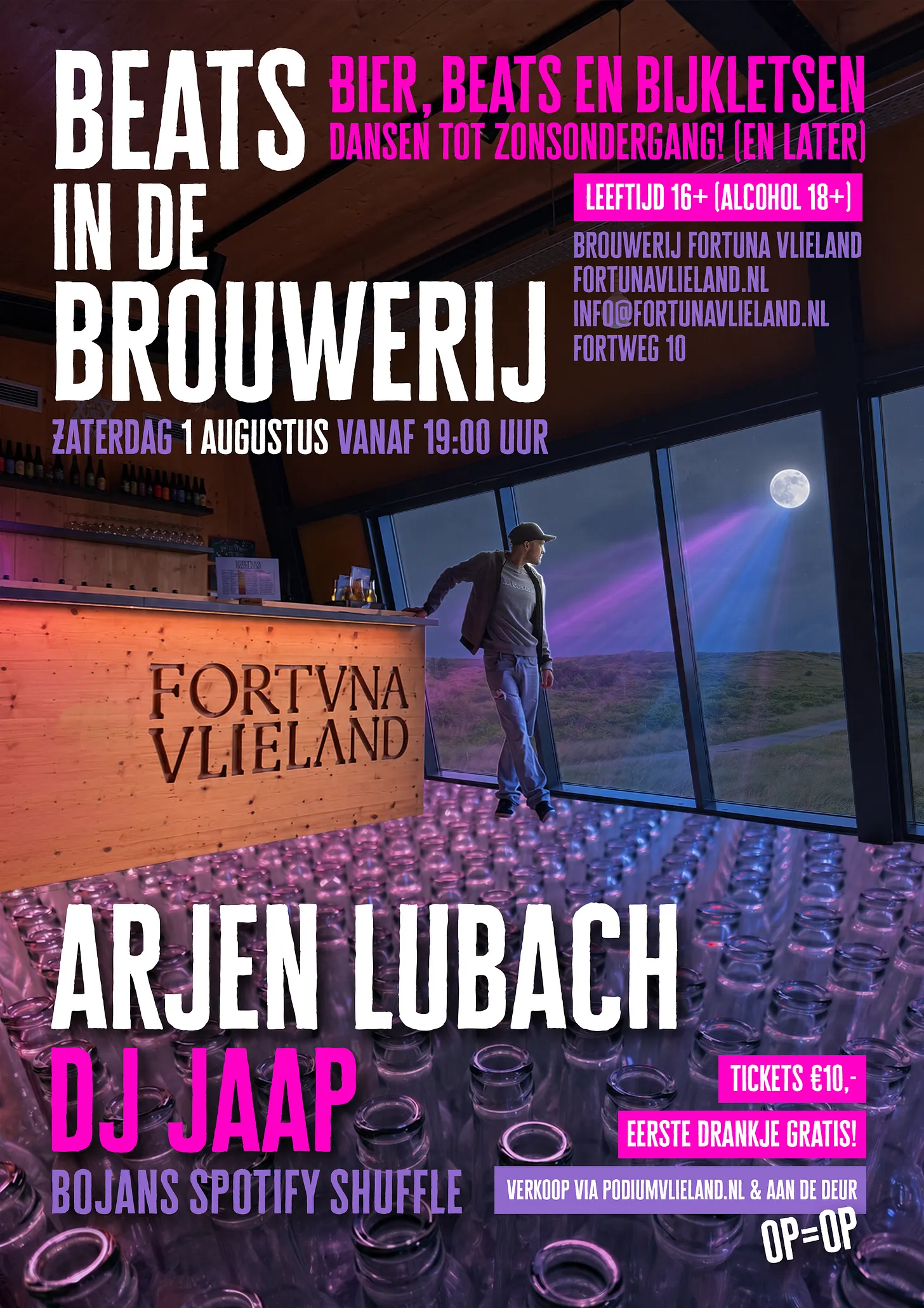 Poster voor Beats in de Brouwerij