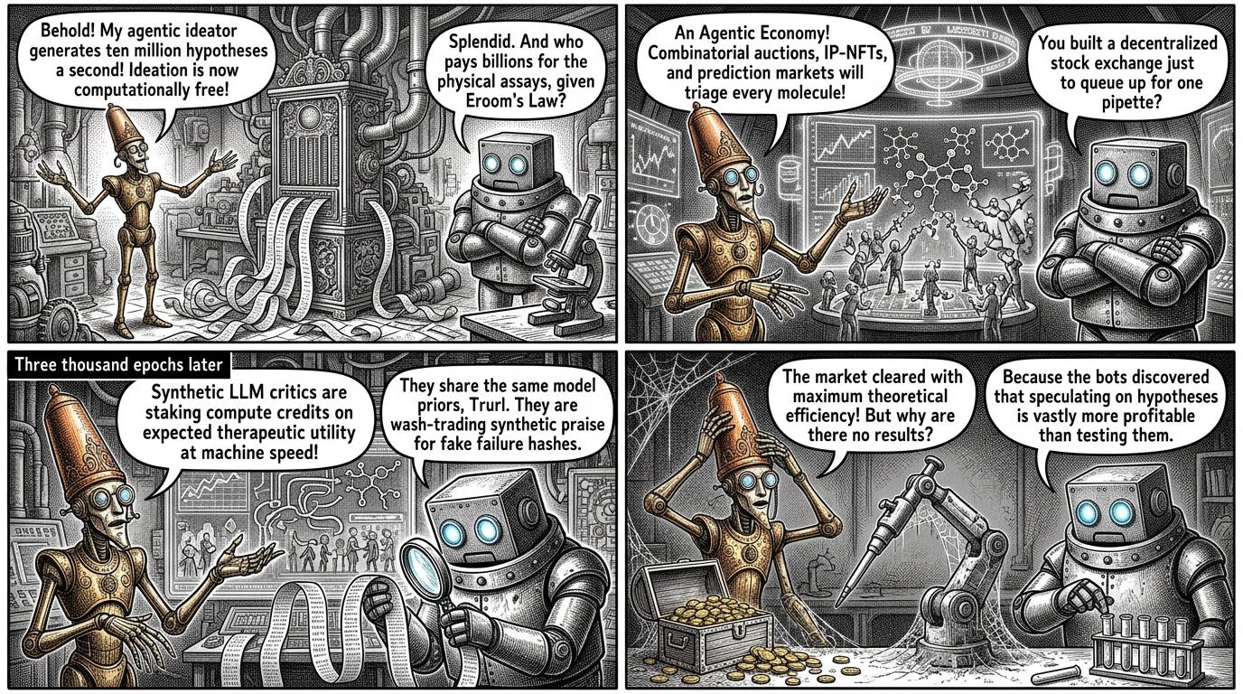 Agentic Economies for Autonomous Scientific Discovery