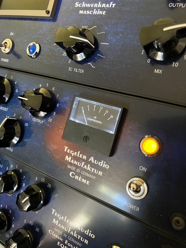 some objects in my recording studio