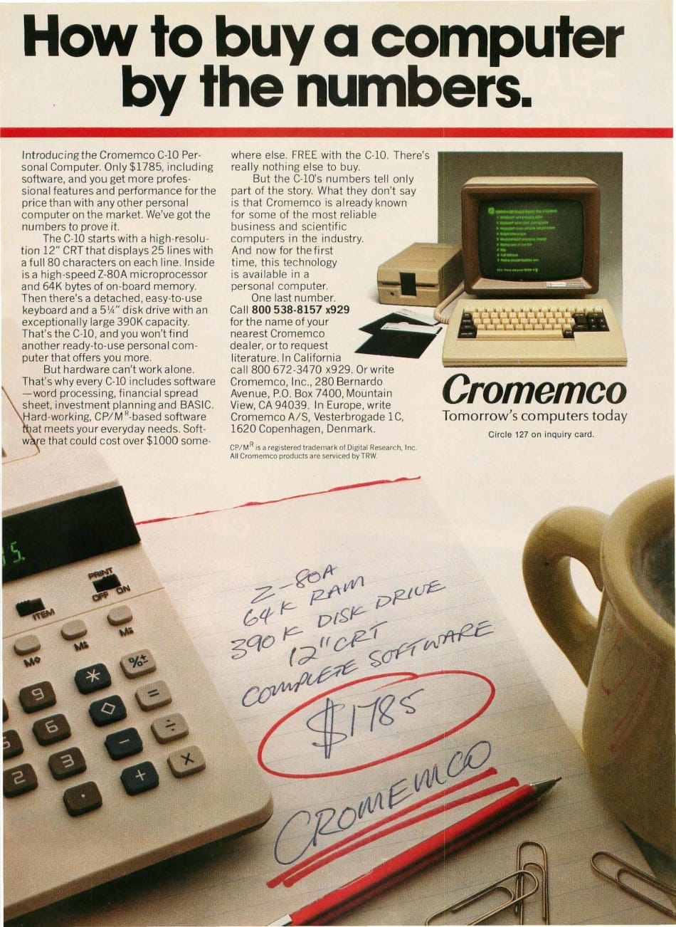 From the October 1983 issue of Byte magazine