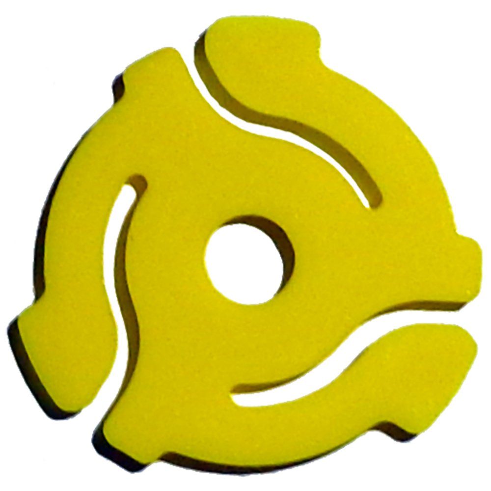 Amazon.com: (10 Pack) TEN Yellow Plastic 45 RPM 7 Inch Vinyl Record Adaptor - 7" Inserts : Electronics Amazon.com: (10 Pack) TEN Yellow Plastic 45 RPM 7 Inch Vinyl Record Adaptor - 7" Inserts : Electronics