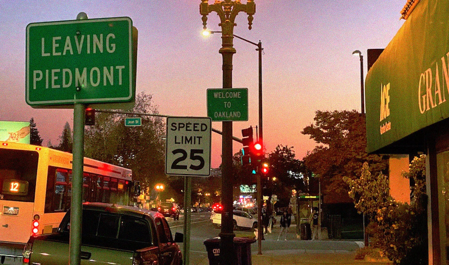 What if Oakland were broken up into seven smaller, but still fairly large cities — one for each of its council districts? (Image source: Creative Commons) What if Oakland were broken up into seven smaller, but still fairly large cities — one for each of its council districts? (Image source: Creative Commons)