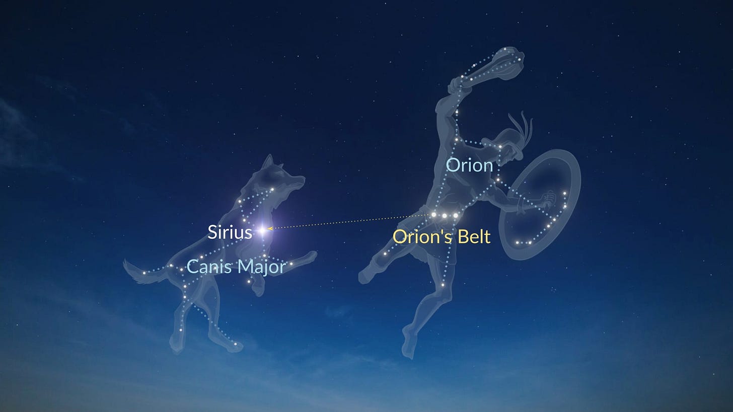 How to find Sirius How to find Sirius